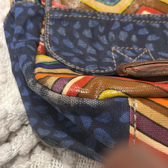 Key per Fossil computer bag preloved and gently used, plenty of of storage - Picture 5 of 7